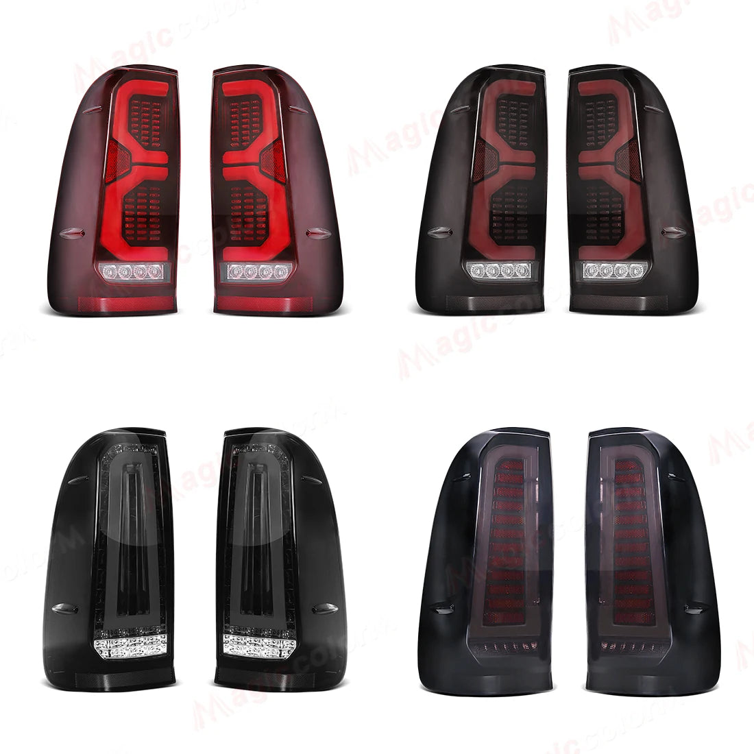 Tail Lamps For Toyota Hilux VIGO 2005 2006 2007 2008 2009 2010 2011 2012 2013 2014 Brake Turn Signal Reverse Driving Tailights