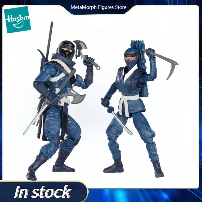 Original Hasbro G.I. Joe Classified Series 51 Blue Ninjas Anime Figures Toys Models Collection