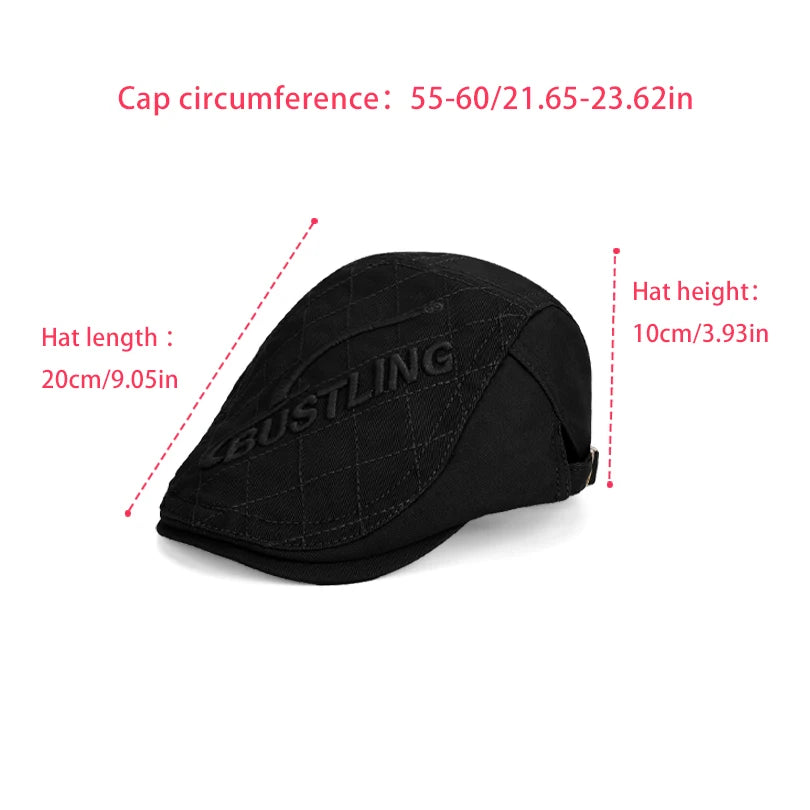 6167-New women's casual fashionable forward hat, retro baseballcap,painter'shat,outdoorversatilesunprotectionandshadingbeaniehat