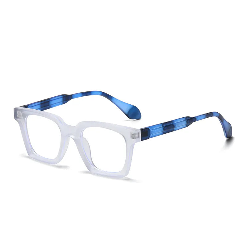 JNPCXI New Square Double Color Sunglasses Women Fashion Shades UV400 Men Trending Sun Glasses