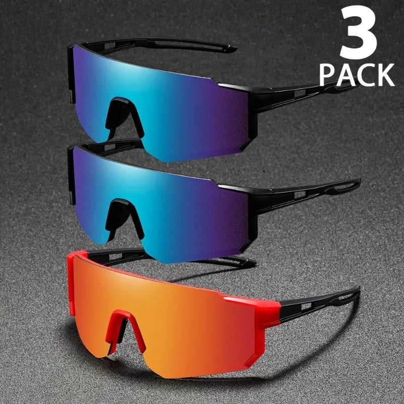 3 Pairs of Men's and Women's New Fashionable Glasses Suitable for Giving To Family and Friends