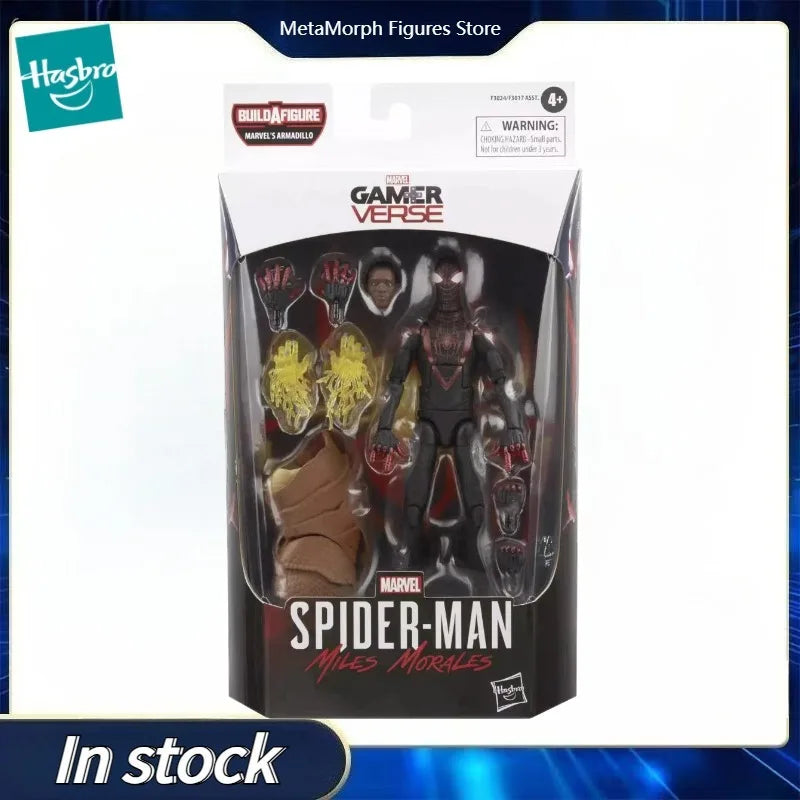 Original Hasbro Marvel GAMER VERSE SPIDER-MAN Anime Figure Toy Collection Gift