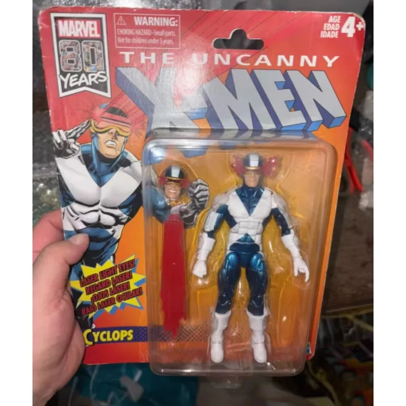Original Hasbro Marvel Legends Series THE UNCANNY X-MAN CYCLOPS Anime Figure Toy Model Collection