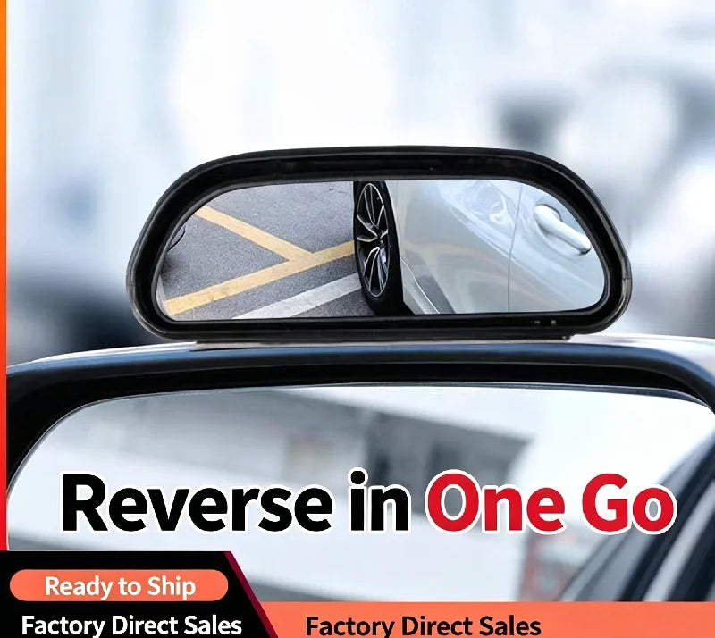 360 Degree Adjustable Wide Angle Side Rear Mirror Blind Spot Convex Mirrors for Car Reverse Parking Auxiliary Rear View Mirror