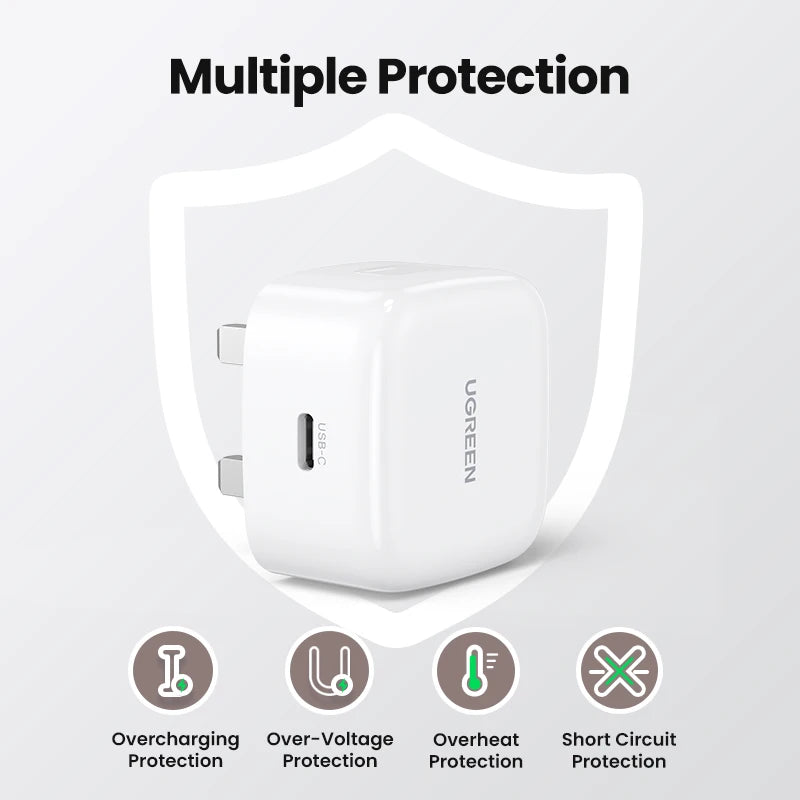 Quick Charge 4.0 3.0 QC PD Charger 30W USB Type C Fast Charger iPhone Xiaomi
