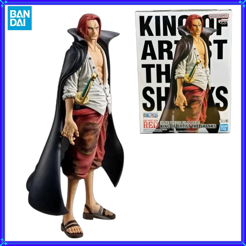 【IN STOCK】Original Banpresto King Of Artist One Piece Film Red Shanks 20cm Figure PVC Collectible Model Toy Gift