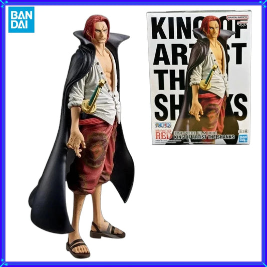 【IN STOCK】Original Banpresto King Of Artist One Piece Film Red Shanks 20cm Figure PVC Collectible Model Toy Gift