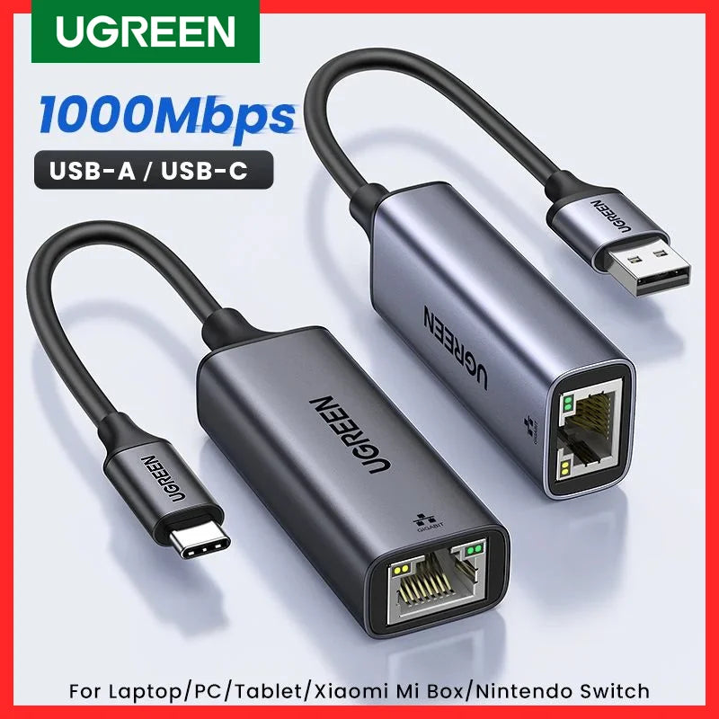 USB Ethernet Adapter USB 3.0 Network Card to USB RJ45 Lan PC Windows 10 Xiaomi