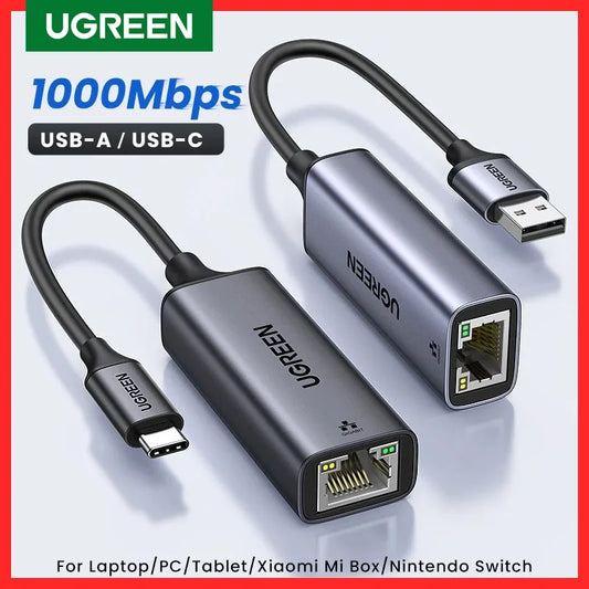 USB Ethernet Adapter USB 3.0 Network Card to USB RJ45 Lan PC Windows 10 Xiaomi