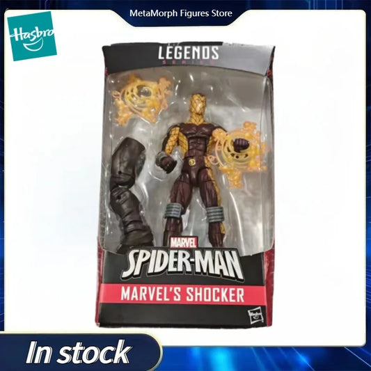 Original Hasbro Marvel Legends Series Spider-Man MARVEL'S SHOCKER Anime Figure Toy Collection Model