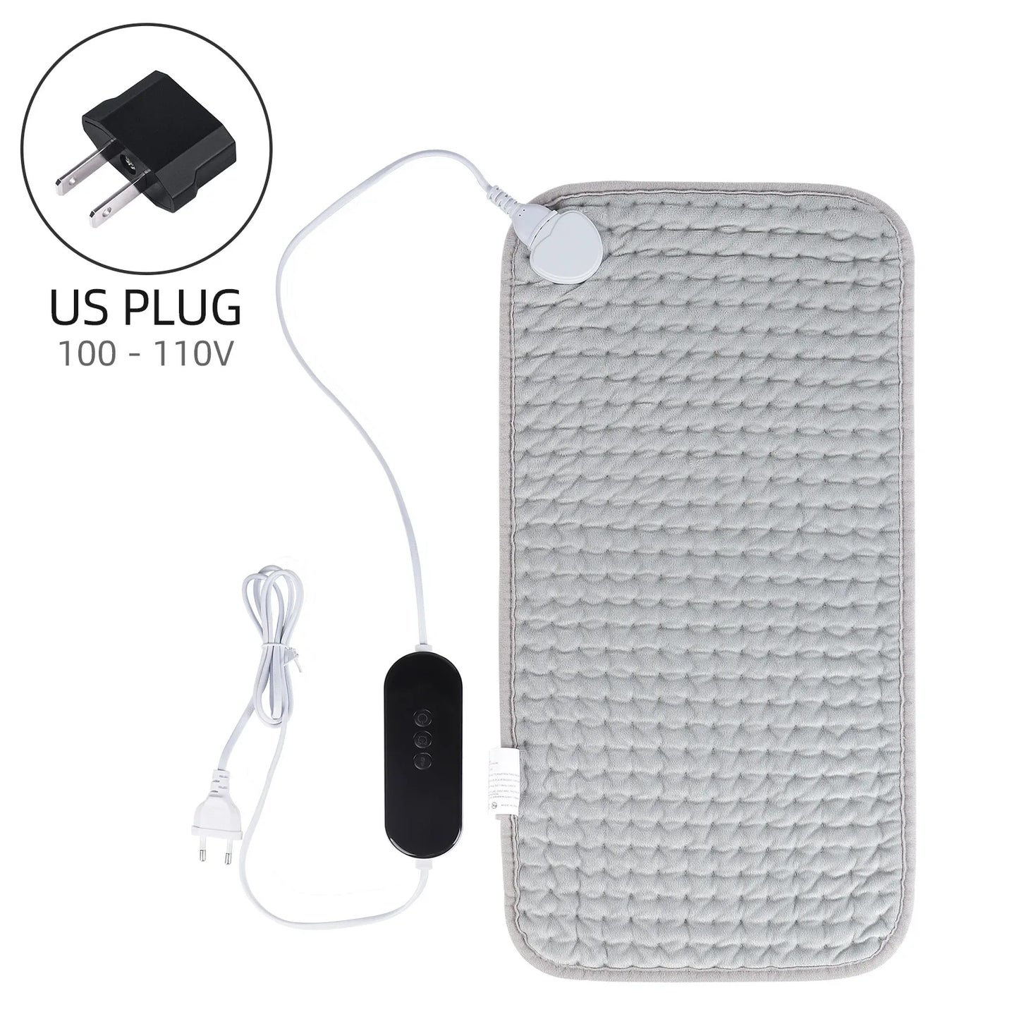 30*60cm Electric Heating Pad 9 Levels Heated Hot Compress Blanket Washable Winter Warmer Mat Heater For Back Neck Shoulder Legs