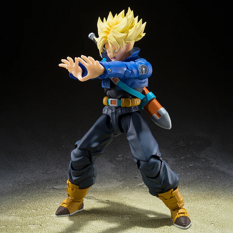6in Anime Dragon Ball Z Figures SHF Super Saiyan Trunks Action Figure Collection