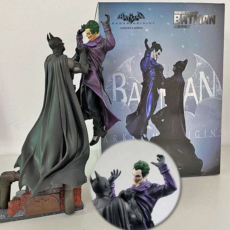 1/6 Batman VS Joker Action Figure Arkham Comic Anime Bruce Wayne Joker Figures