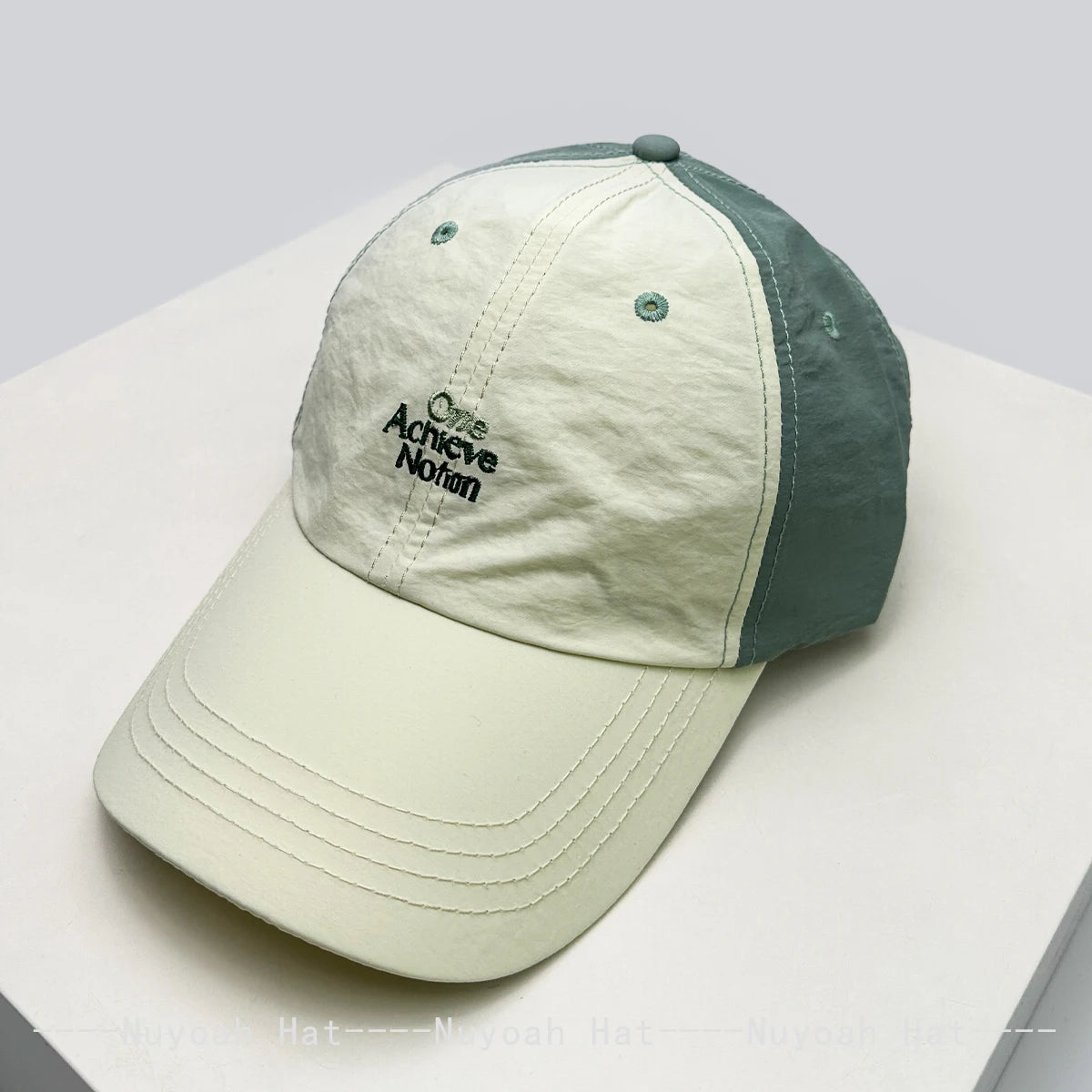 New Men Women Quick-dry Color Block Embroidered Letters Baseball Hats Sunshade Outdoor Versatile Travel Peaked Caps Fashion ins