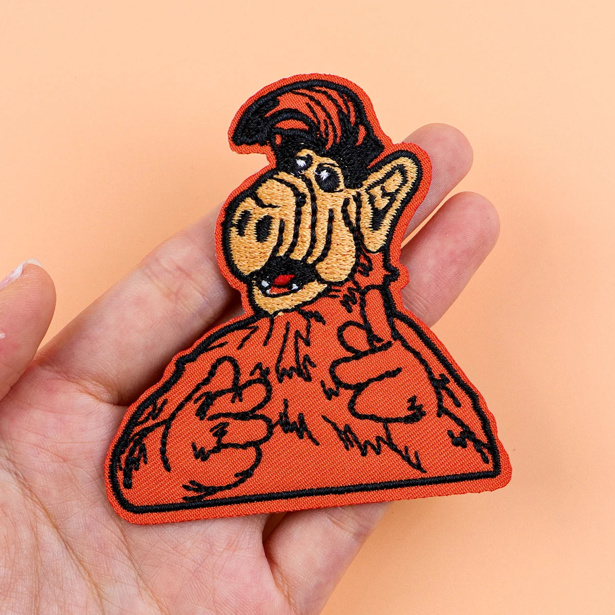 Funny Alien Iron On Patch Clothes Patch For Clothing Comedy Embroidered Patch Garment Apparel Accessories Sewing Stickers
