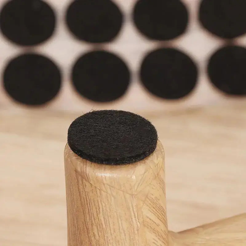 Felt Chair Leg Pads Round Square Floor Protector Self Adhesive Furniture Table Legs Pad Bumper Anti Slip Furniture Mat