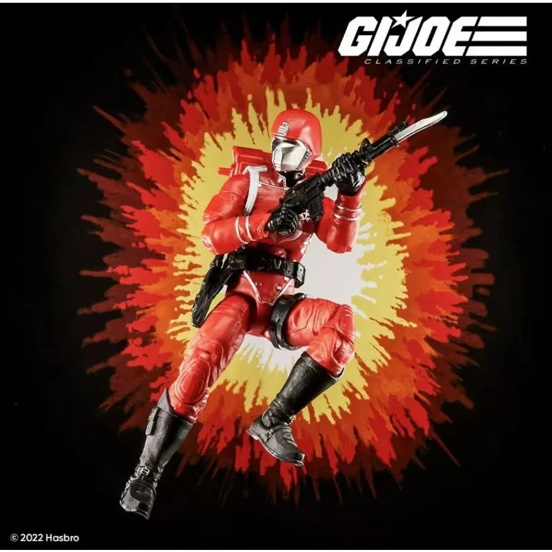 Original Hasbro G.I. Joe Classified Series Retro Cardback Crimson Guard Action Toy Figure Mode Collection