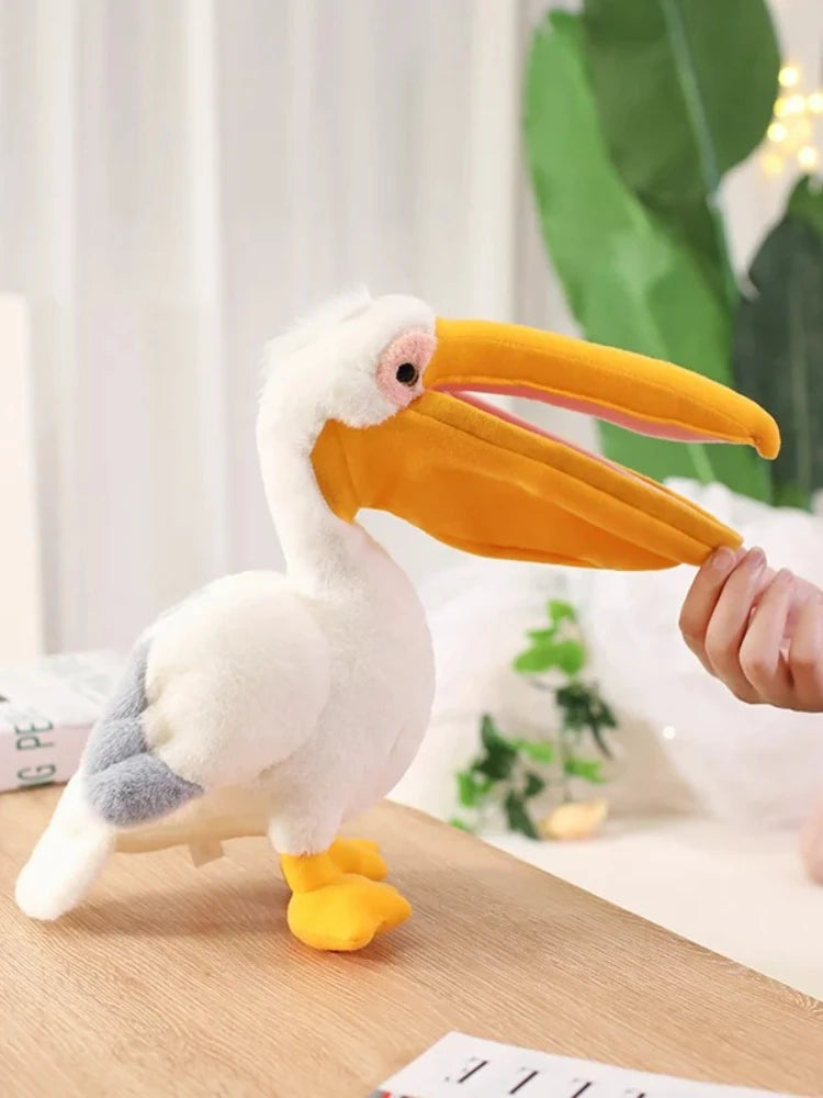 45cm Adorable Flamingo Plush Toy Soft Plush Stuffed Animal Flamingo Pillow Room Decoration Birthday Gift