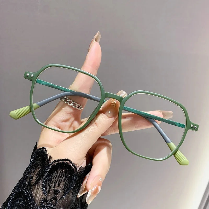 4PCS Anti Radiation Reading Glasses with Grade for Women Men 0~+400 Eyeglasses for Farsighted