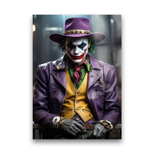 MINISO Movie JOKER Scene Canvas Wall Art Painting Home for Modern Room Decor 06