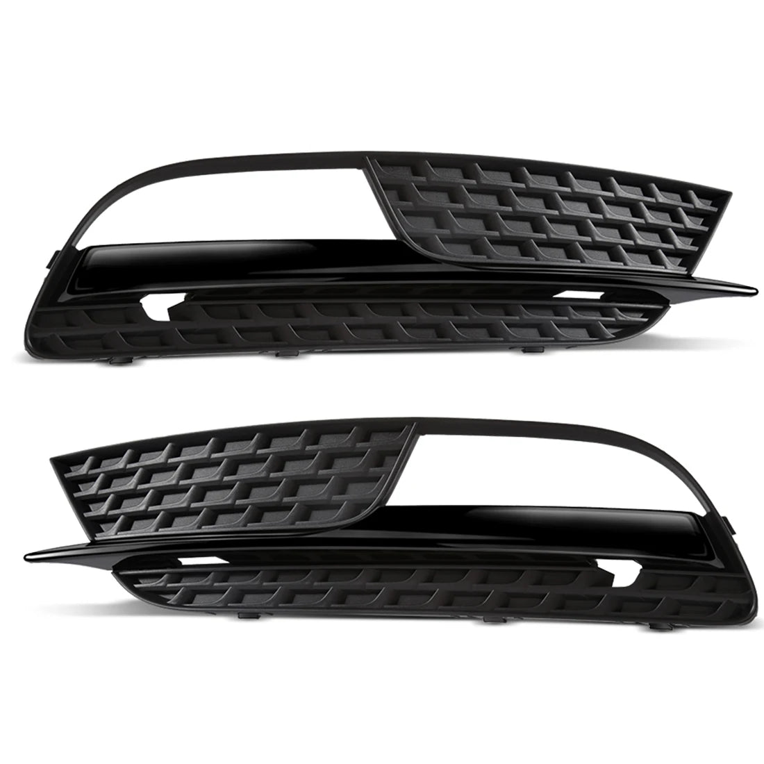 For Audi A5 2013 2014 2015 2016 Car Front Bumper Grill Grille Front Bumper Fog Lamps Covers Accessories 8T0807681H 8T0807682H