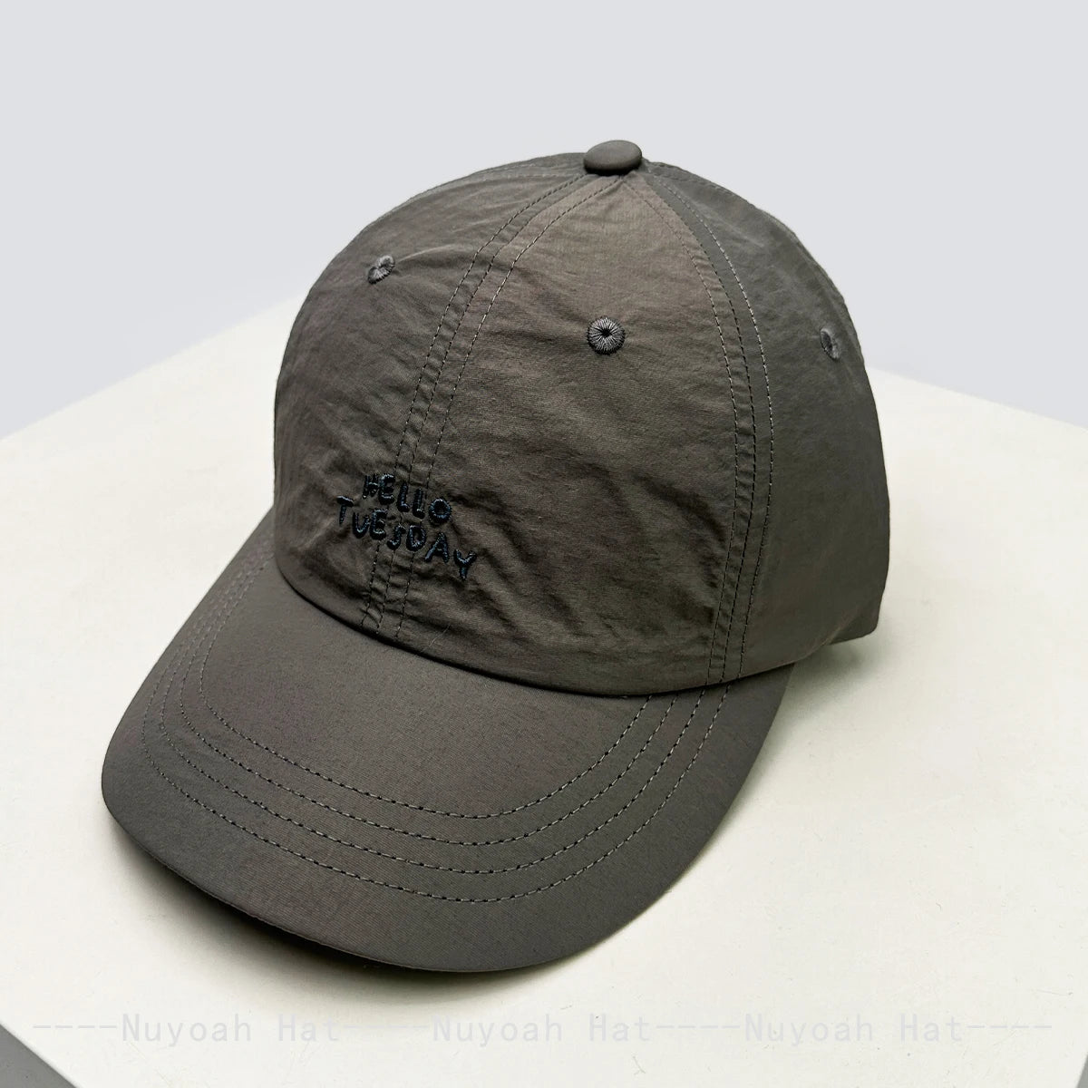 New Men Women Quick-dry Simple Embroidered Letters Baseball Hats Sunshade Travel Breathable Peaked Caps Versatile Fashion ins