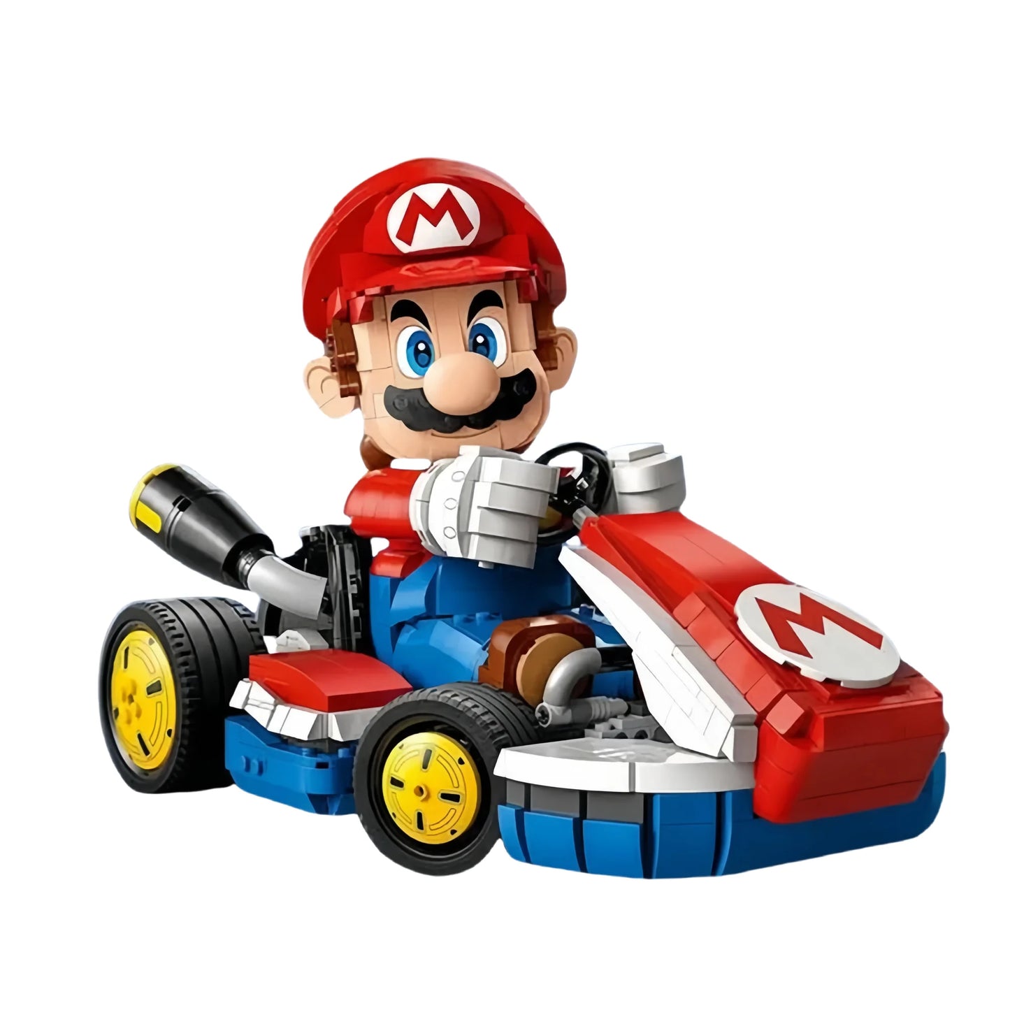 Marioed Standard Kart Model Building Blocks Classic Game Car Assembly Bricks