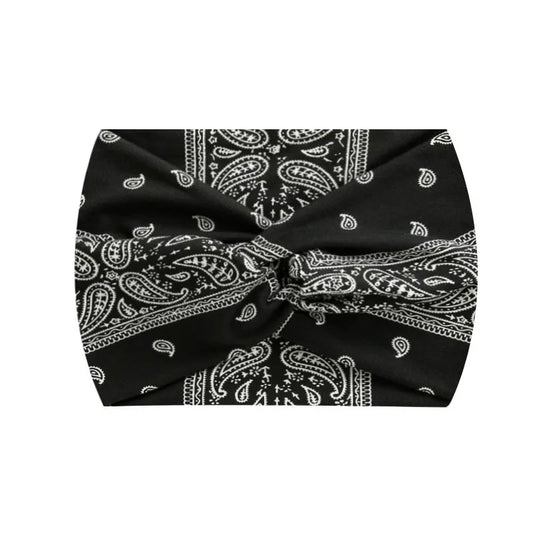 A Widening 18CM stretch printed sports sweatband headband headscarf hairband hair tie hair accessories