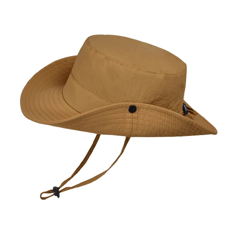 Xinbaoguan 100% Nylon 9255 Spring/Summer Big Eaves Sun Cap Men's Sun Cap Waterproof Quick Drying Fisherman's Hat