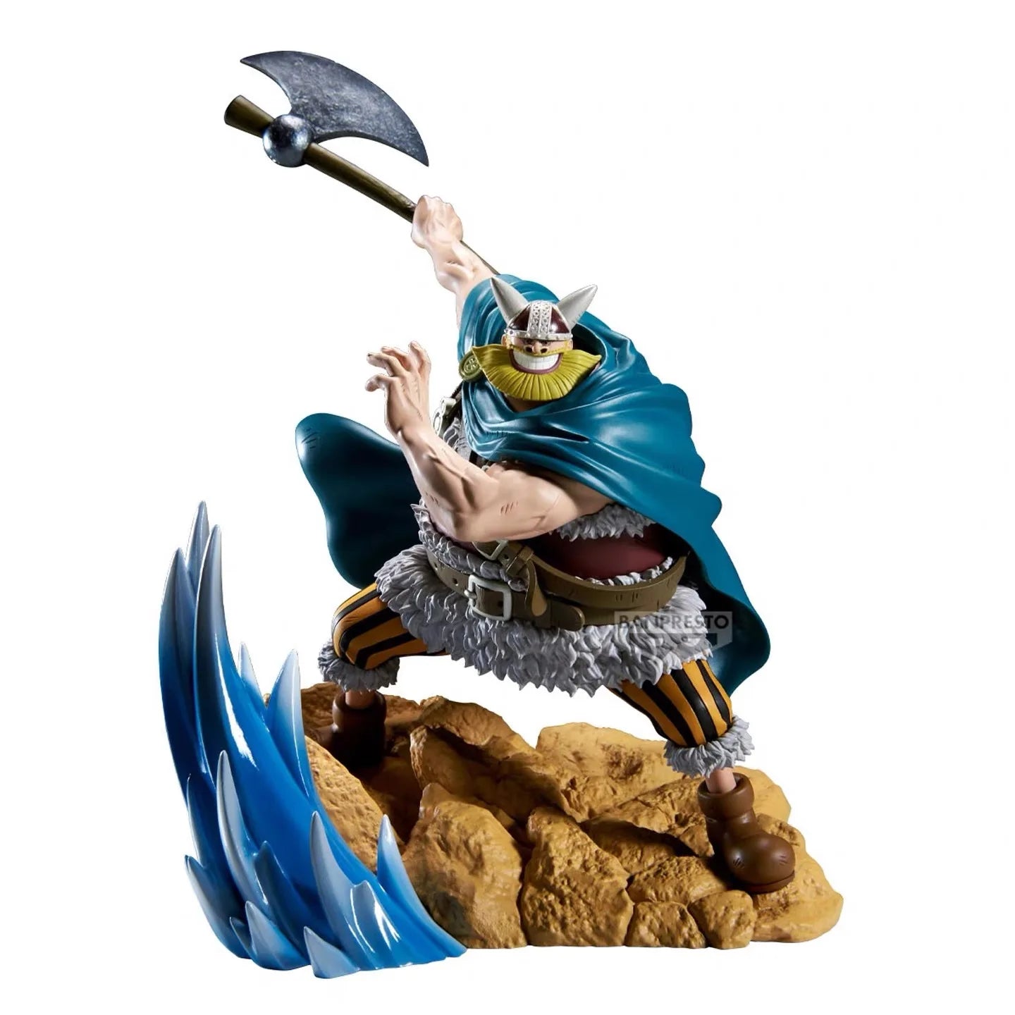 【IN STOCK】Original Banpresto Senkou Zekkei One Piece Brogy Giant Warrior 18cm Figure PVC Collectible Model Toy Gift