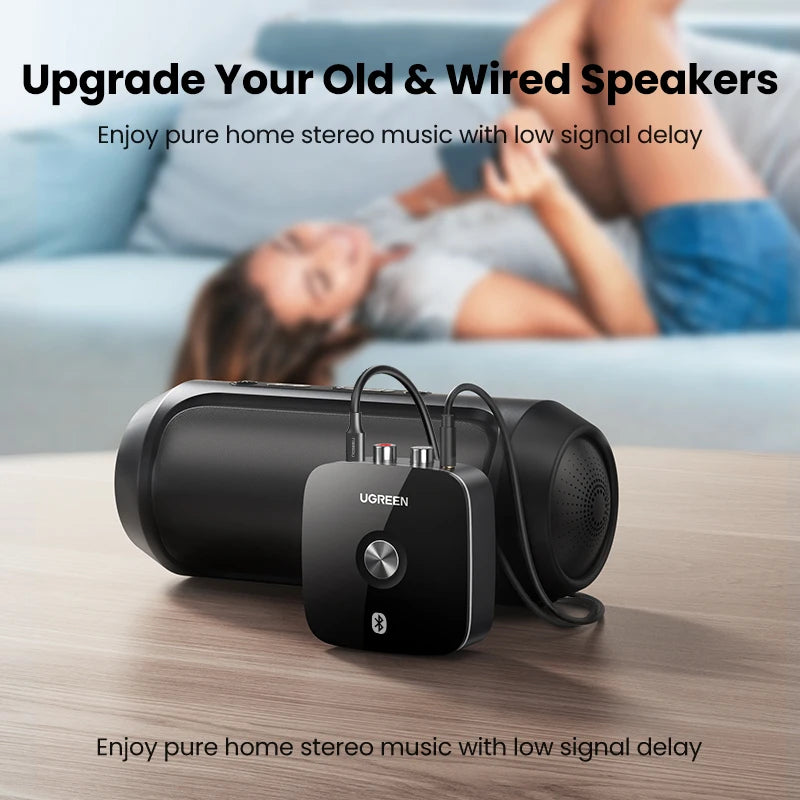 【RU special】 UGREEN RCA Bluetooth aptX HD For Speaker Earphones Adapter