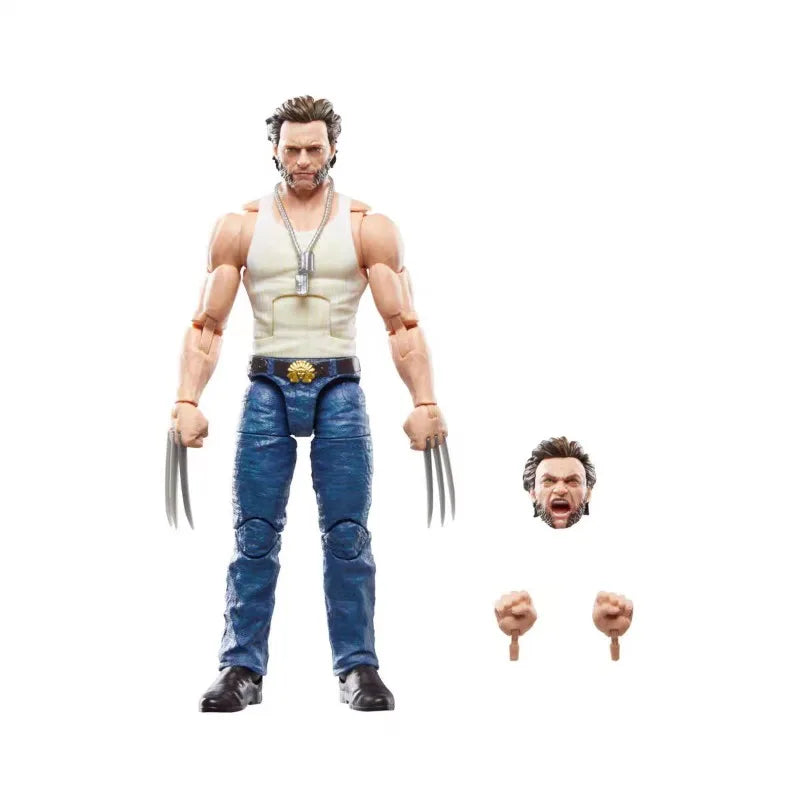 Original Hasbro Marvel Legends Series Wolverine Anime Figure Toy Model Collection
