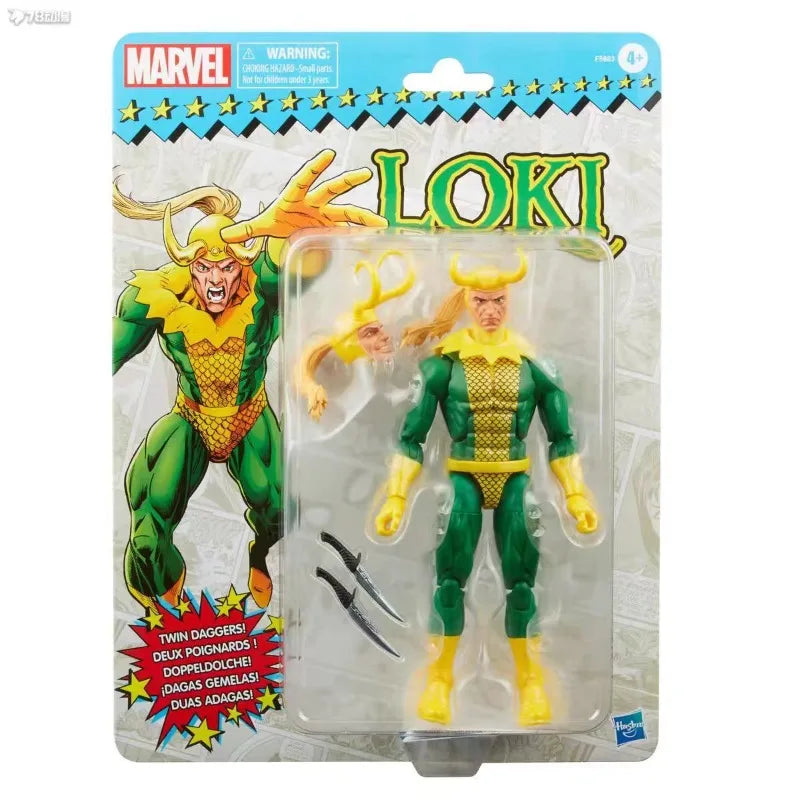 Original Hasbro Marvel BLACK WIDOW/Scarlet Witch/VISION/LOKI/FALCON/Spider-Man/LOKI  Action Toy Figure Collection