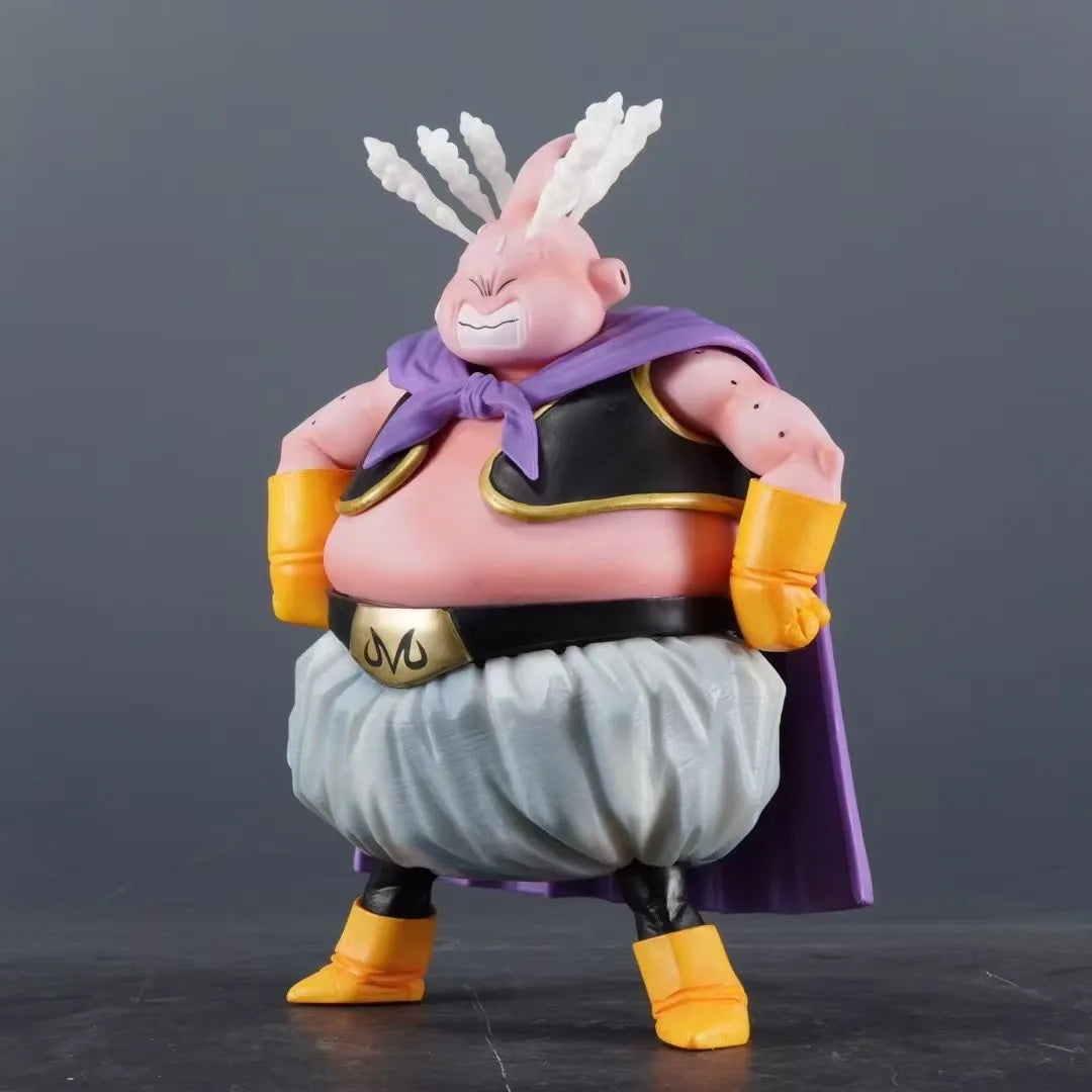 Anime Dragon Ball Z Fat Buu Figure Four Heads Replaceable Majin Buu Action Figures 20cm Pvc Statue Collection Model Toys Gifts