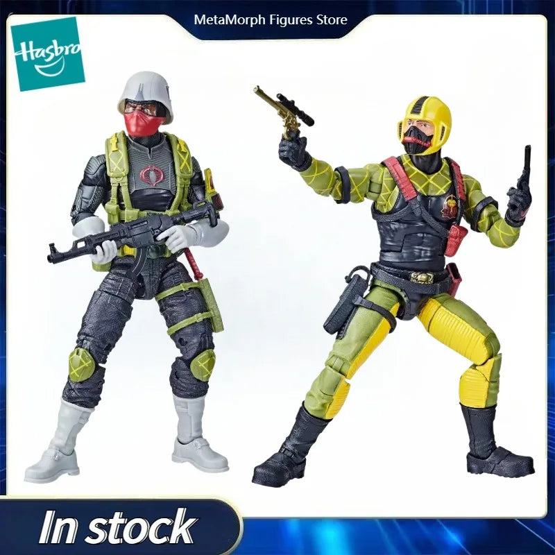 Original Hasbro G.I. Joe Classified Series Python Patrol Cobra Copperhead/Cobra Officer Action Figure Collection Toys Ornaments