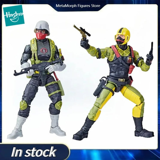 Original Hasbro G.I. Joe Classified Series Python Patrol Cobra Copperhead/Cobra Officer Action Figure Collection Toys Ornaments