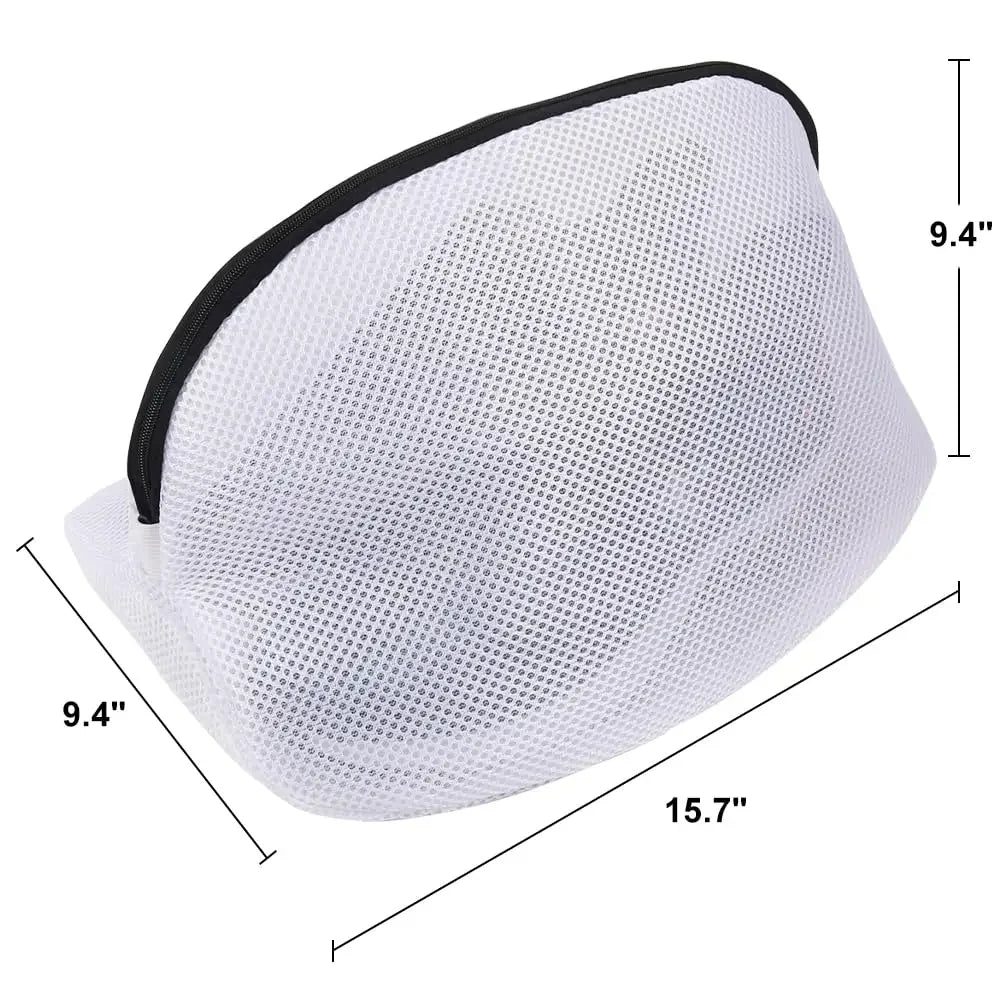 Shoe Washing Bag,  Storage Bag Mesh Shoe Laundry Bags with Zip Closure Sneakers