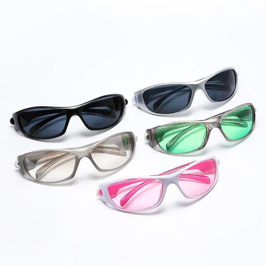 Outdoor Windproof Cycling Sunglasses Climbing Mountain Eyewear Bike Mudguards UV Protection Women's Style Sun Glasses Men's