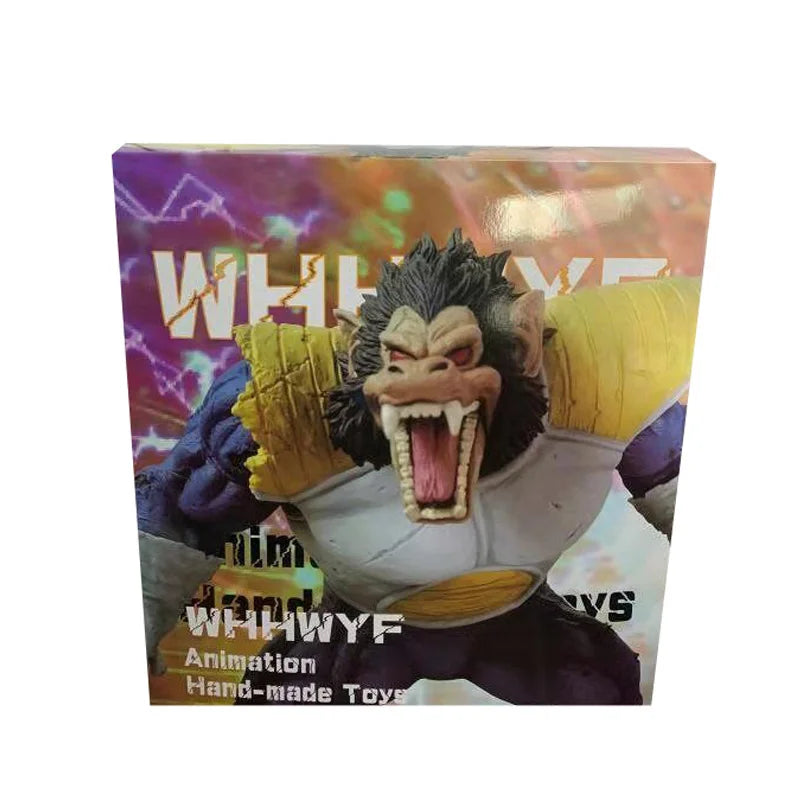 40CM Dragon Ball Great Ape Vegeta Figure Ozaru Golden Broly Ape Gorilla Action Figures Collection Model Toys for Children Gifts