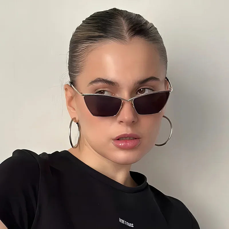 JNPCXI Fashion Cat Eye Women Sunglasses Men Vintage Luxury Brand Design Trending Shades UV400 Sun Glasses