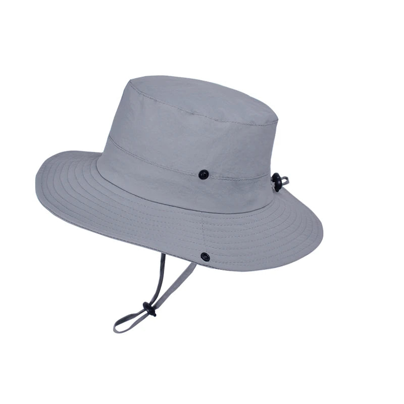 Xinbaoguan 100% Nylon 9255 Spring/Summer Big Eaves Sun Cap Men's Sun Cap Waterproof Quick Drying Fisherman's Hat