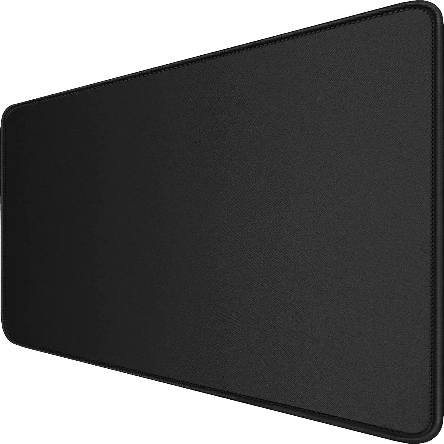 Large Extended Gaming Mouse Pad with Stitched Edges, XXL Non-Slip Rubber Base Desk Pad, Waterproof Computer Keyboard Pad Mat