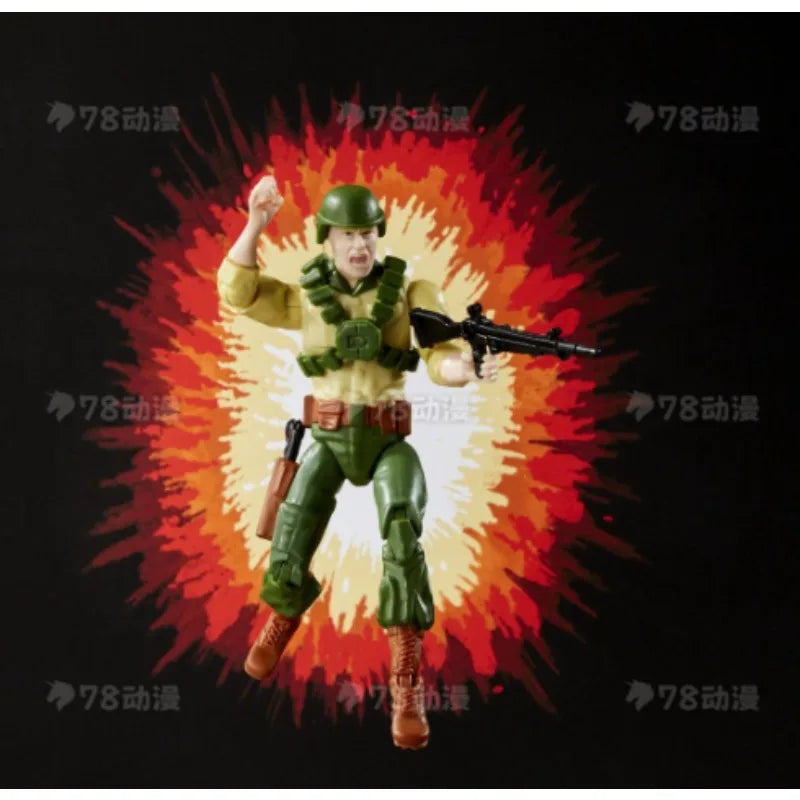 Original Hasbro G.I. Joe Classified Series Retro Collection Duke Anime Figures Toys Models Collection