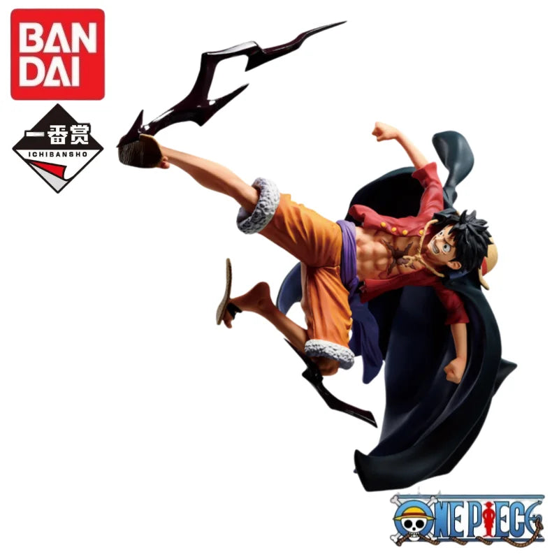 Special OfferIn Stock Original Bandai One Piece Ichiban Kuji TREASURE CRUISE Kaidou Yamato Luffy Roronoa Zoro Sanji Anime Figure