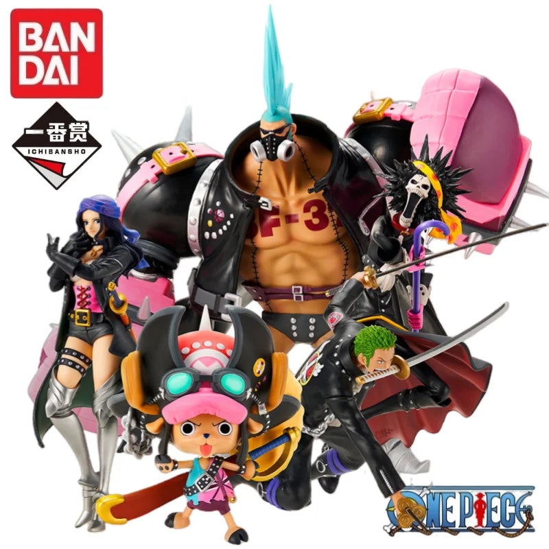 Special OfferIn Stock 100% Original Bandai Ichiban Kuji One Piece Film Red More Beat Zoro Chopper Nico Robin Franky Brook Missio