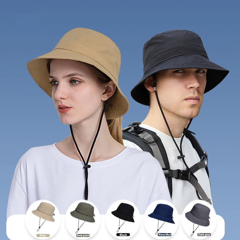 Xinbaoguan 100% 8121 Summer Sunshade Hat Outdoor Mountaineering Sunpot Hat Horse Tail Fisherman Hat Fishing Hat Female
