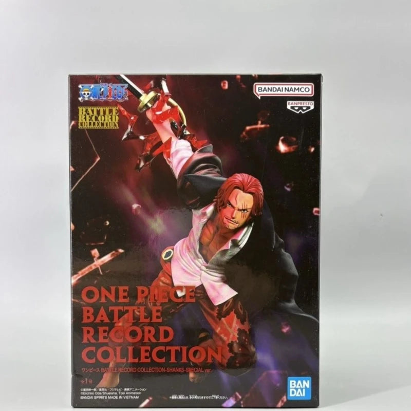 【IN STOCK】Original Banpresto Battle Record Collection One Piece Shanks Special Version 17cm Figure PVC Collectible Model