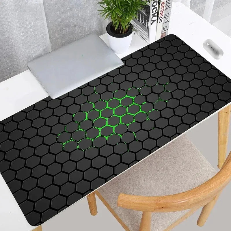Hexagon XXL Mousepad Computer New Soft Office Carpet Table Mat Big Mouse Pad Gamer Keyboard Desk Pad
