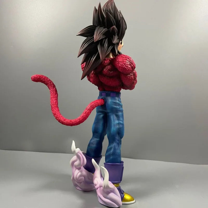29cm Dragon Ball Super Vegeta Figures SSJ4 Goku Action Figures Super Saiyan Anime PVC Model Collection Toys