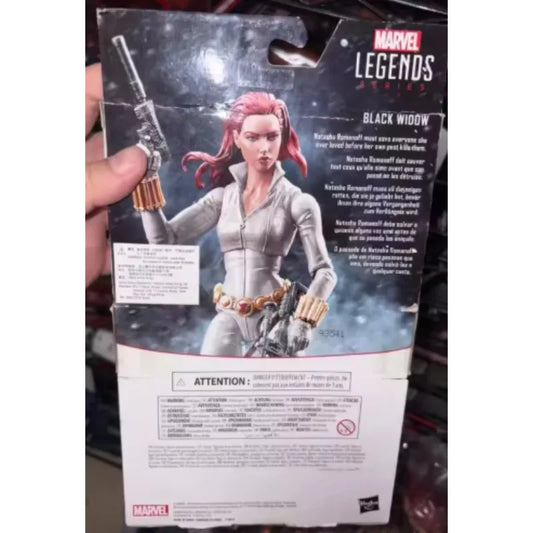 Original Hasbro Marvel Legends Series BALCK WIDOW Anime Figure Toys Collection Ornaments